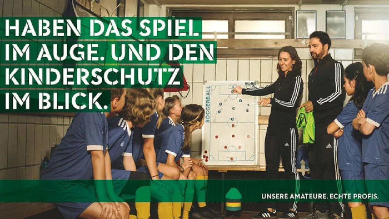 DFB-Aktion für den Kinderschutz