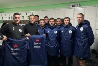 Neue Winterjacken für 1. Herren